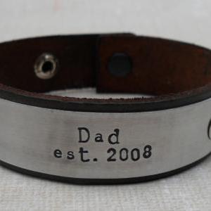 In Memory Bracelet Personalized Men's..